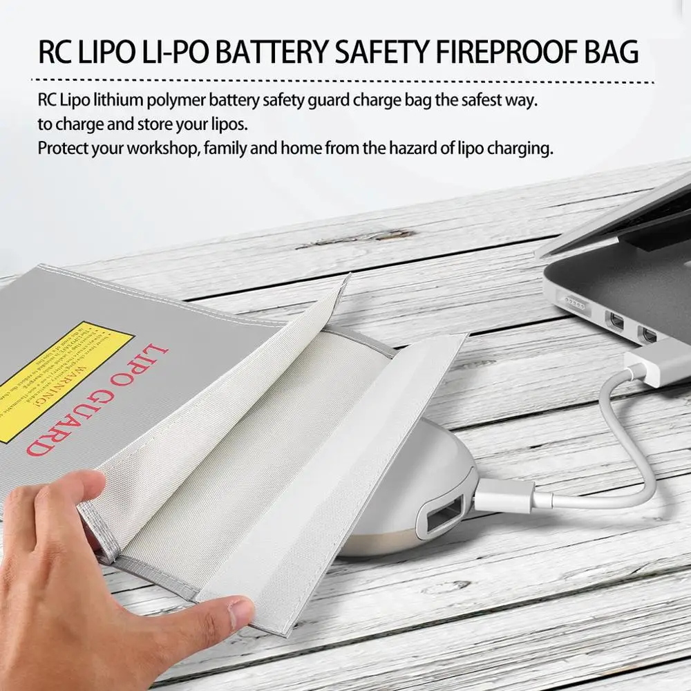 Чехол для хранения LiPo Battery защитный чехол RC FPV Drone Airplane батареи взрывозащищенный