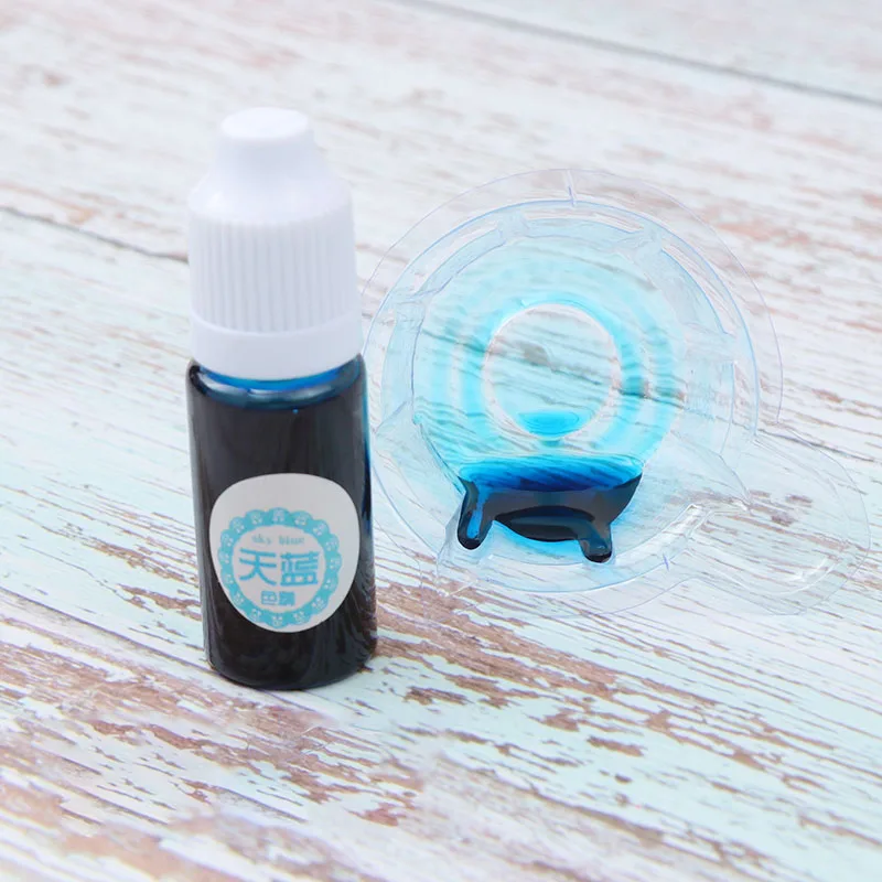 1 шт. УФ смолы клей Пигмент Цвет жидкий окрашивающий КРАСИТЕЛЬ DIY ювелирных