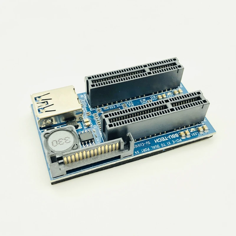 Новая плата расширения PCI Express USB 3 0 адаптер Райзер компоненты ПК удлинитель PCIE PCI-E