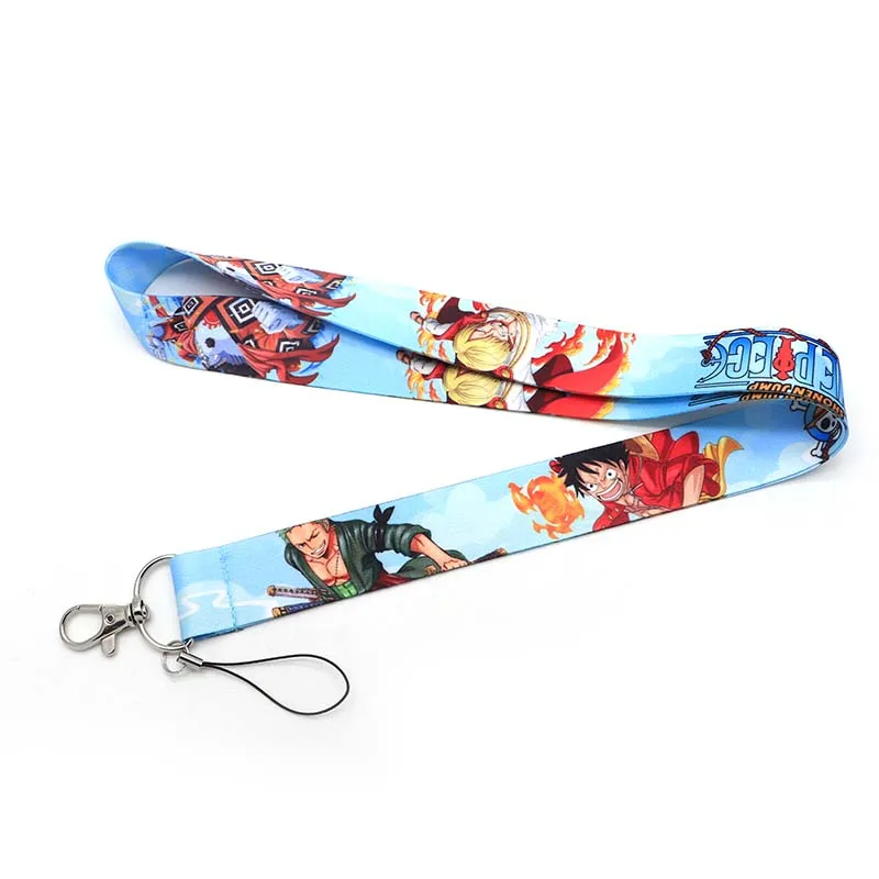 Мультфильм аниме ремешок для брелка ID карты пропуск мобильный телефон держатель