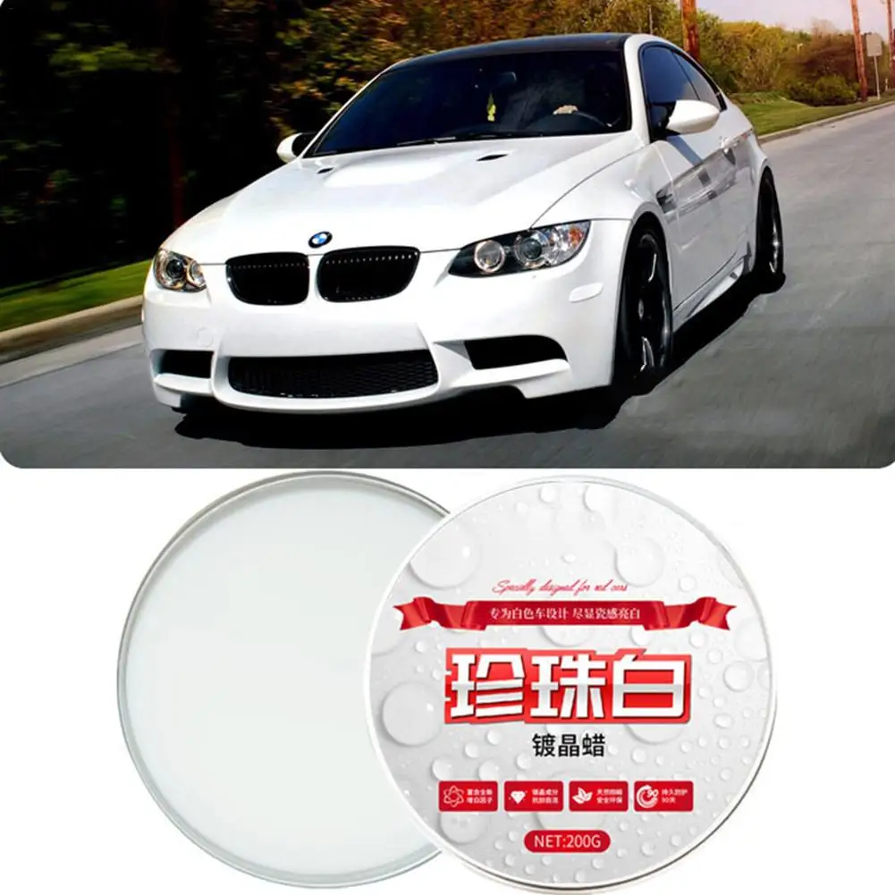 

New Car Senior White Wax Care Paint Waterproof Care Scratch Repair Car Styling Crystal Hard Car Wax Polish Scratch Remove Hot