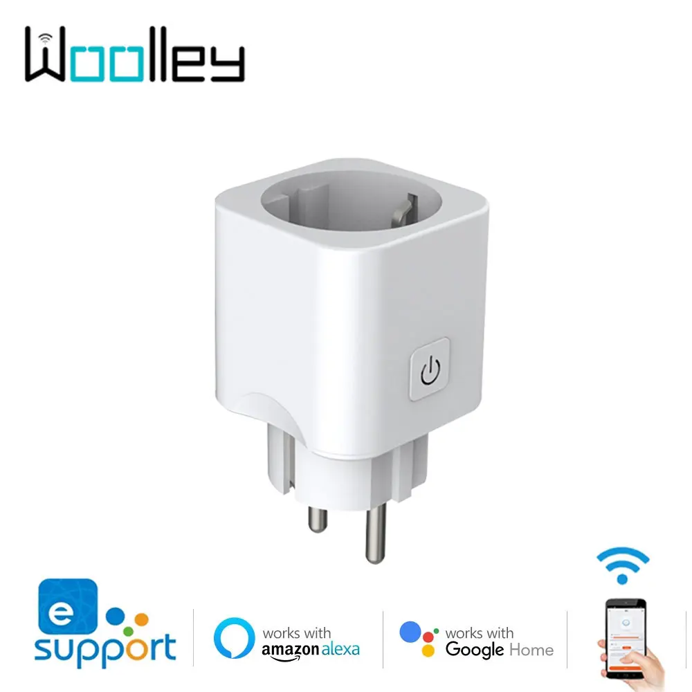 Умная розетка Woolley с Wi Fi и таймером 220 В|Модули для умного дома| |