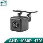 GreenYi 170  1080P камера заднего вида Камера AHD cctv объектив рыбий глаз не светодиодный заднего вида, для автомобиля Черный Ночное видение Водонепроницаемый Универсальный