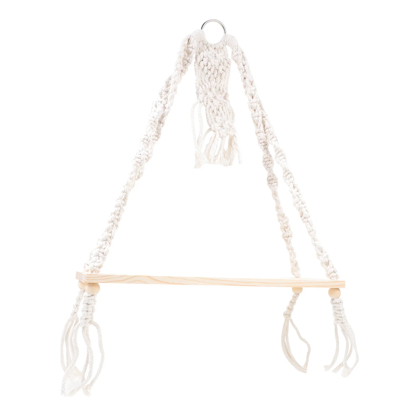 

1Pc Wall Hanging Ornament Flowerpot Display Rack Knitting Plant Pot Rack