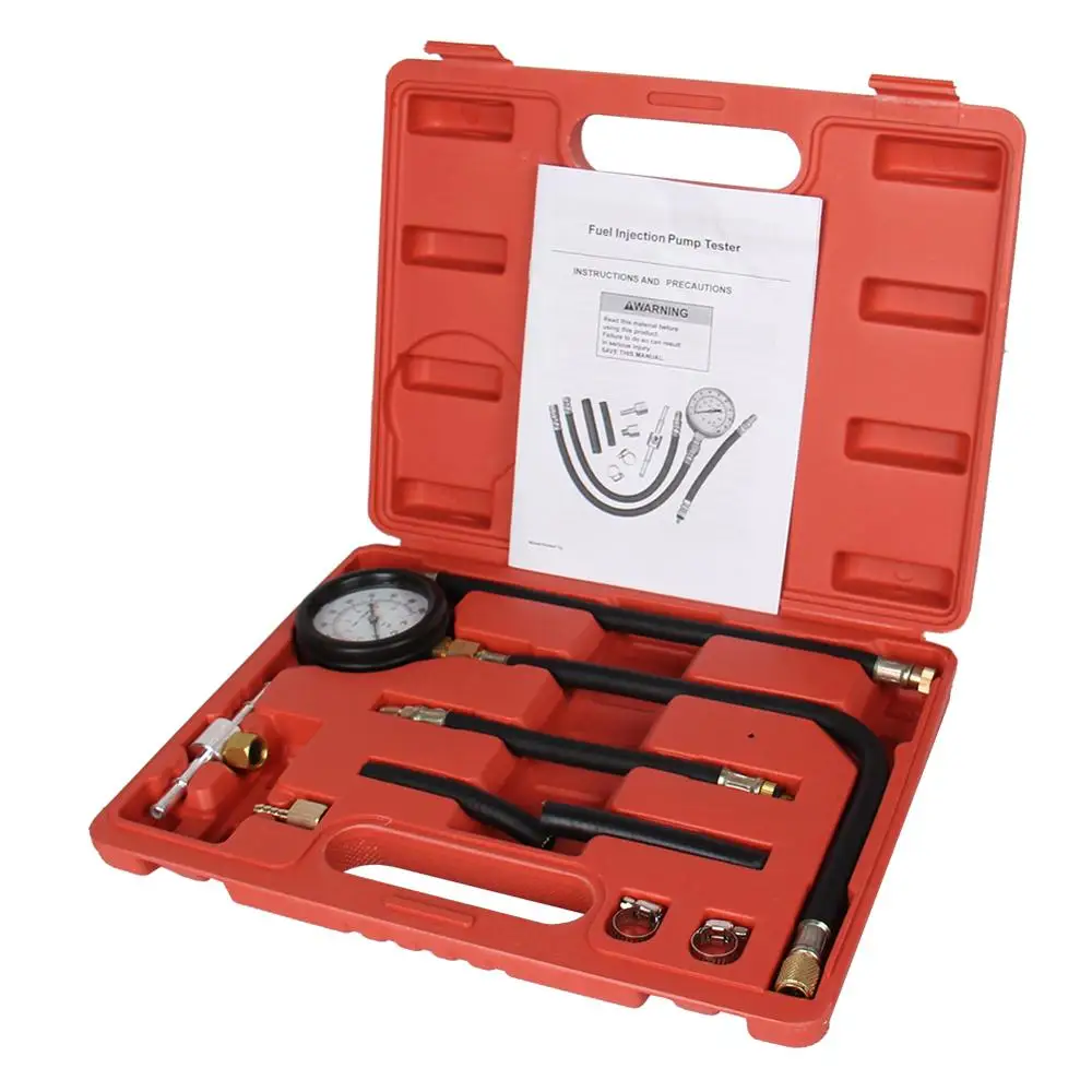 

0-100 Psi Gasoline Engine Compression Gauge Tester Automobile Petrol Gas Engine Cylinder Pressure Test Tool Kits