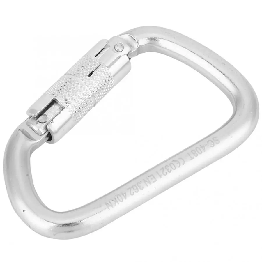 Профессиональный безопасный карабин для скалолазания с автоматической