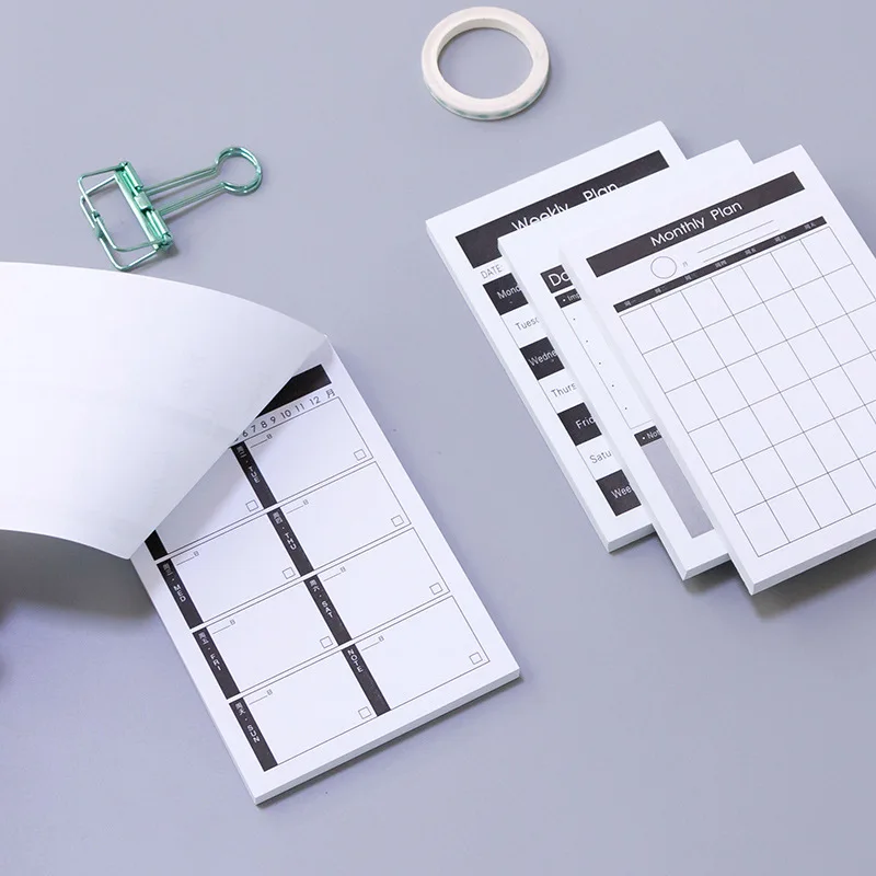 Weekly Planner Daily Small Notebook Diary Cuadernos Y Libretas Stationery School Notepad Back To Mini 2020 | Канцтовары для офиса