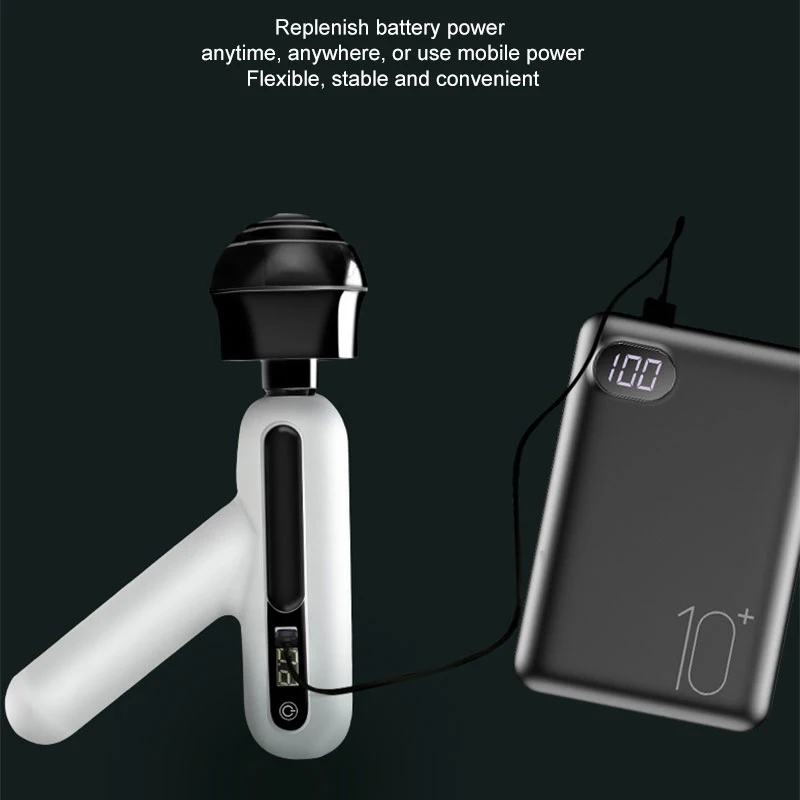 

Mini Fascia Gun USB Charging Portable Fascia Gun Relaxing Muscle Full Body Massage Family Dedicated High Quality