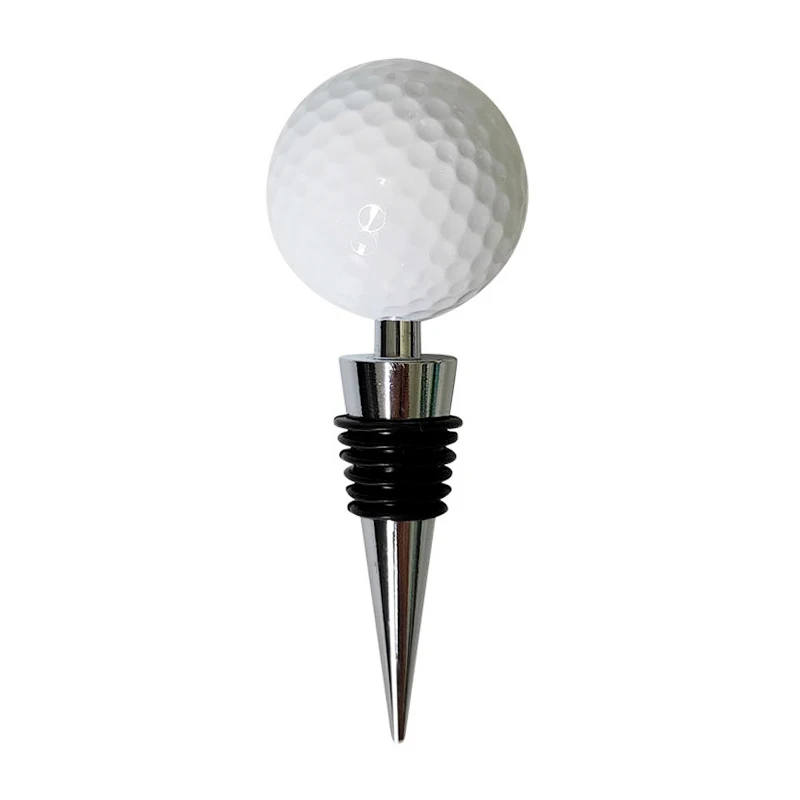 Wine Bottle Stoppers Beer Beverage Bottle Stoppers Bottles Sealer Replacement For Golfer Lover Gifts