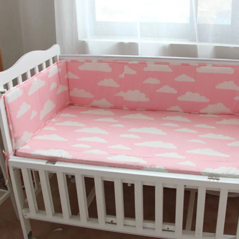 бортики в кроватку 1 шт. детские мягкие для кровати младенческой защита головы