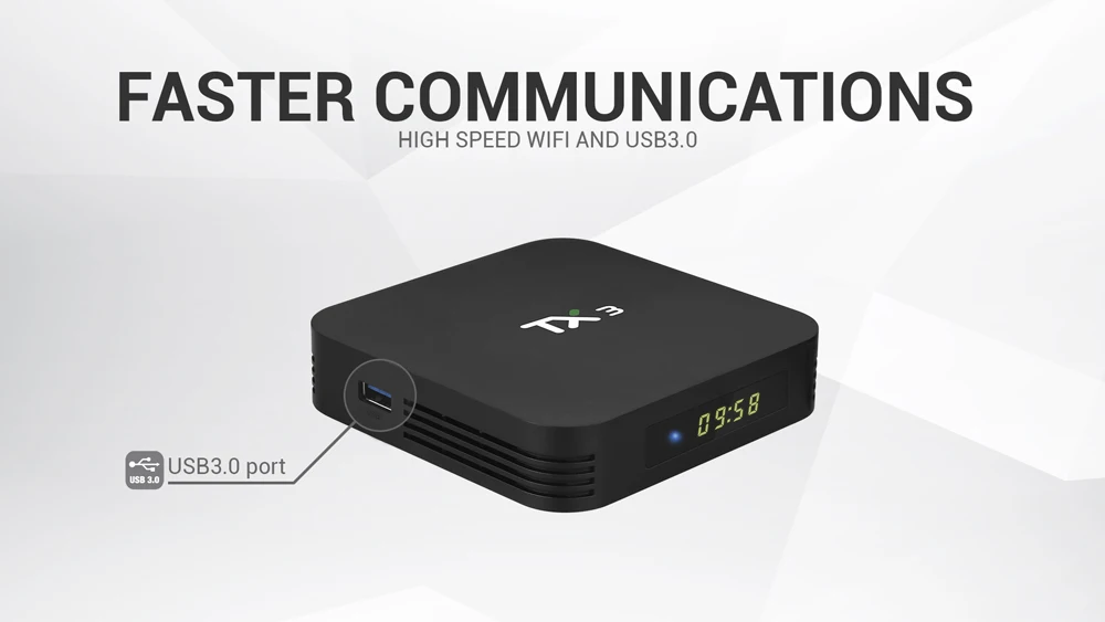 TX3 Android 9,0 ТВ приставка Amlogic S905X3 4 Гб 64 Гб 8K 2,4G 5G Wifi Bluetooth Youtube HDR Google Play Netfilx телеприставка