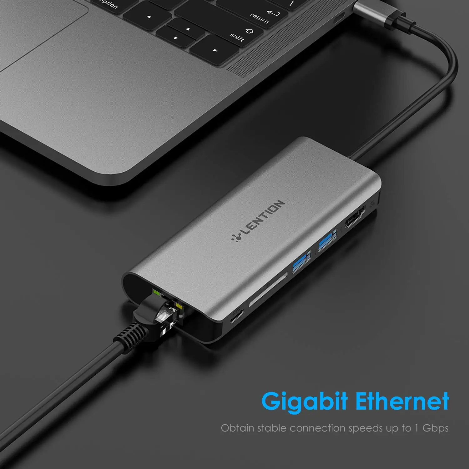 USB C цифровой AV мультипортовый концентратор с 4K HDMI 2 3 0 кардридер Type зарядка