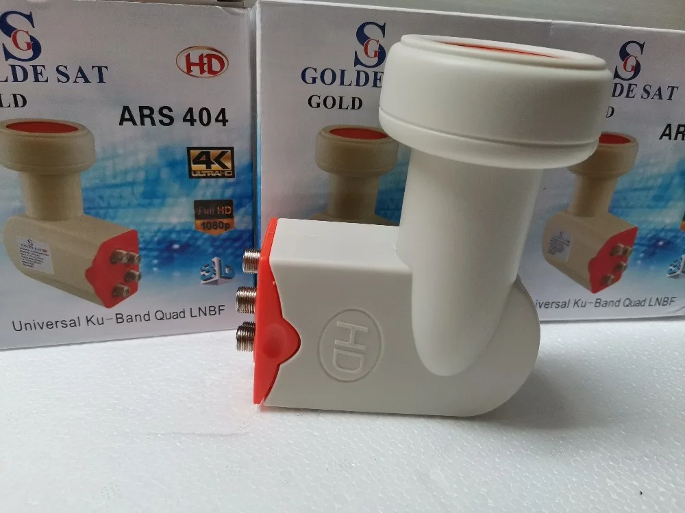 Лучший сигнал Full HD универсальный KU группа single LNB, Twin LNB и Quad LNB из водонепроницаемого материала с высоким коэффициентом усиления низкий уровень шума спутниковый LNB