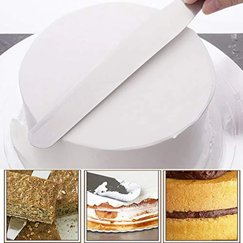 4-12 дюймов шпатель для торта из нержавеющей стали нож глазировки сливочным кремом