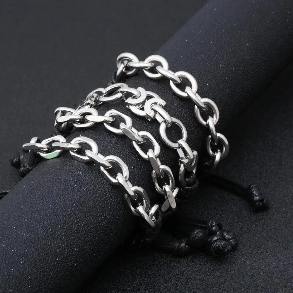 Хит продаж кубинский браслет с О образным ремешком цепочка для мужчин и женщин