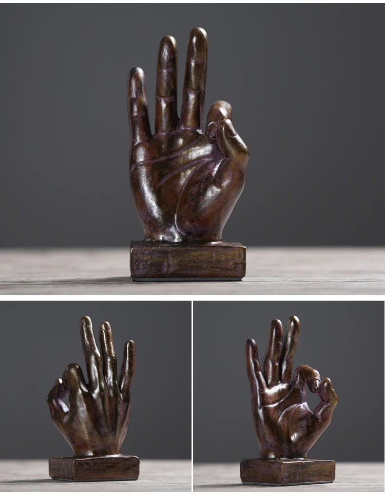 

Creative resin crafts Gesture ornaments Study ornaments Car ornaments Personalized home accessories
