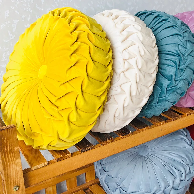 Creative Round Pumpkin Mat Personality Fashion Fold Thicken Futon Pad/Floor Cushion Living Room Bedroom Decoration Tatami |