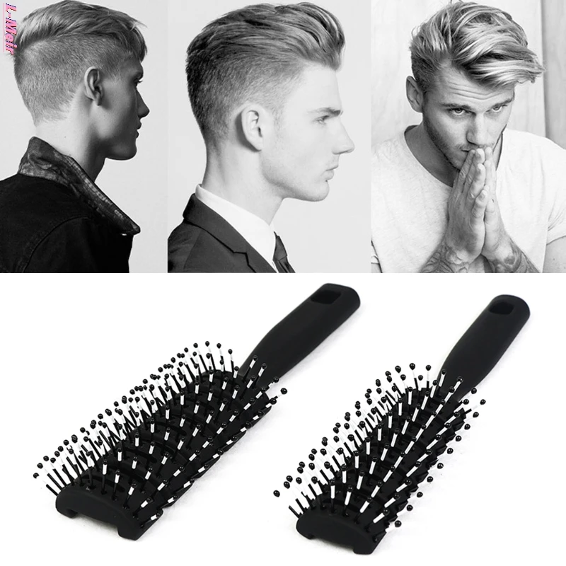 

Vented Brush Anti-Static Comb Wet Dry Hair Hairdressing Styling Tools for Men Women