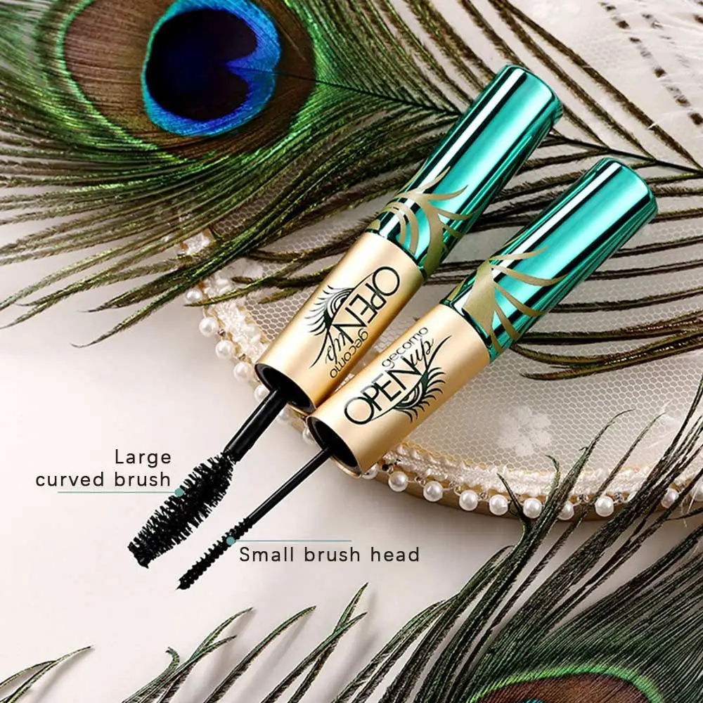 Водостойкая тушь для наращивания ресниц черная густая Удлиняющая косметика