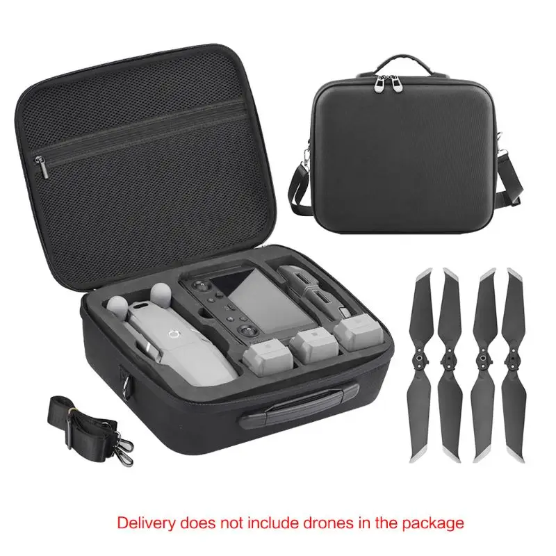 Portable Nylon Storage Carrying Case 2 Pair Quick Release Folding Propellers for DJI Mavic 2 Pro Drone Accessories Shoulder Bag