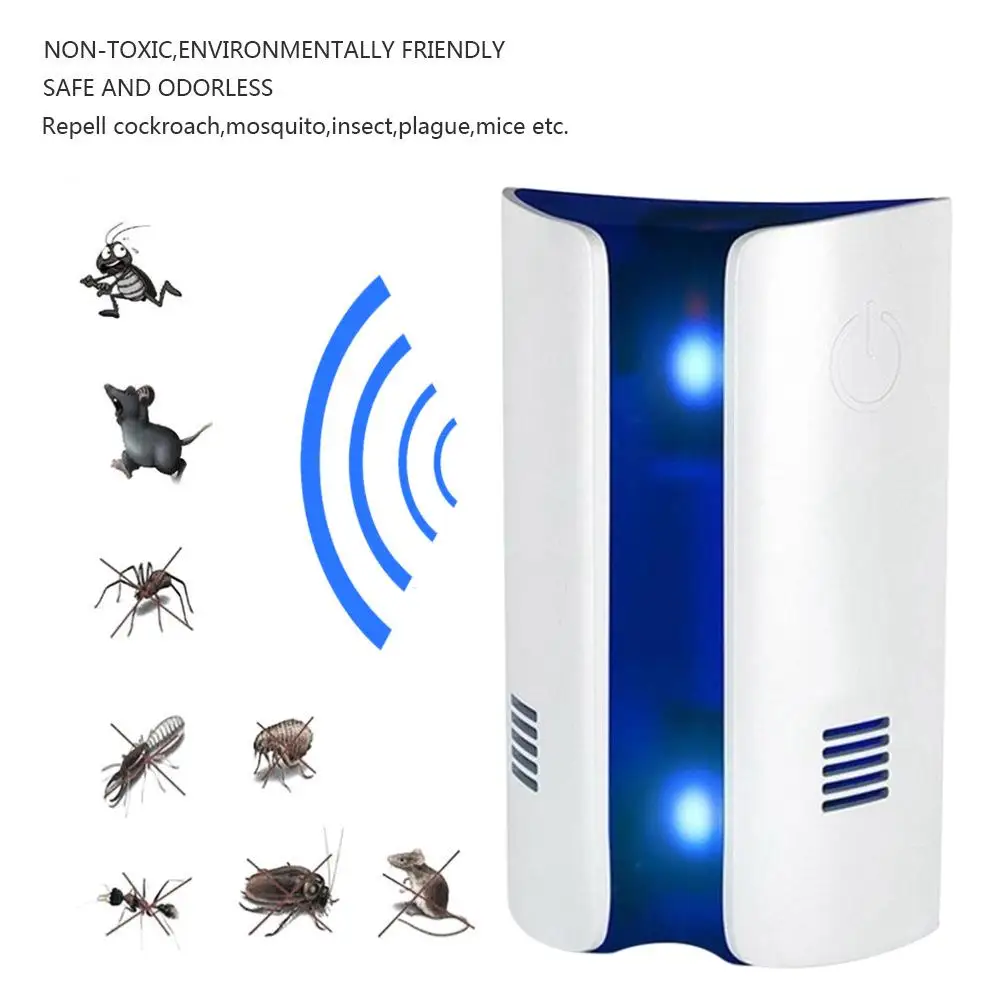 Эффективный ультразвуковой отпугиватель мышей Отпугиватель насекомых