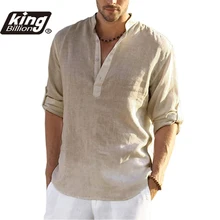 2021 New Mens Casual Blouse Cotton Linen Shirt Loose Tops Long Sleeve Tee Shirt Spring Autumn Casual Handsome Mens Shirts