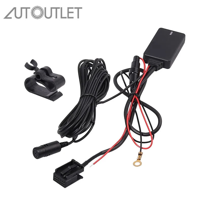 Адаптер громкой связи AUTOUTLET с Bluetooth для BMW E46 E39 X5 E53 X3 E83 Z4 E85 MINI 12 В AUX режим|Кабели