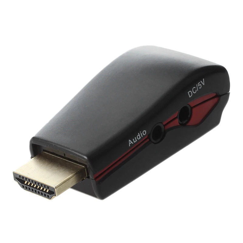 HDMI в VGA конвертер адаптер с o кабелем 1080P для HD ТВ PS3 PS4 ноутбука коробка ПК проектор|