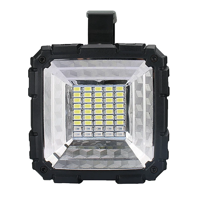 저렴한 XHP70 슈퍼 밝은 LED 방수 충전식 더블 헤드 서치 핸드 헬드 손전등 작업 빛 Floodling 60W