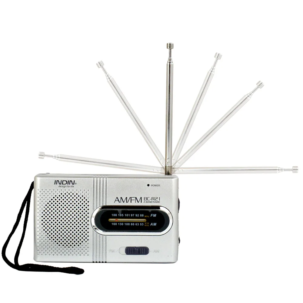 Универсальный радио плеер встроенный динамик AM/FM AM 530-1600 FM 88-108 кГц карманный портативный мини мир стерео приемник R21 Radyo
