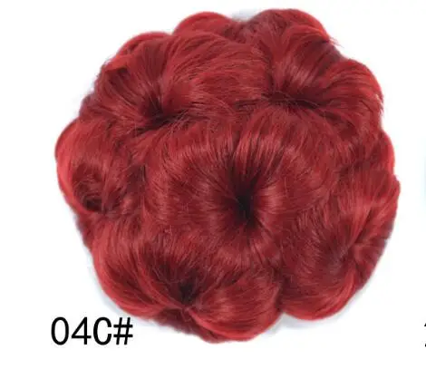 P1B/30 9 цветов Pervado волосы синтетические волосы кудрявые шиньон коготь Updo Bun Аксессуары женские волосы кусок Стиль Высокая температура волокна - Цвет: P1B/30
