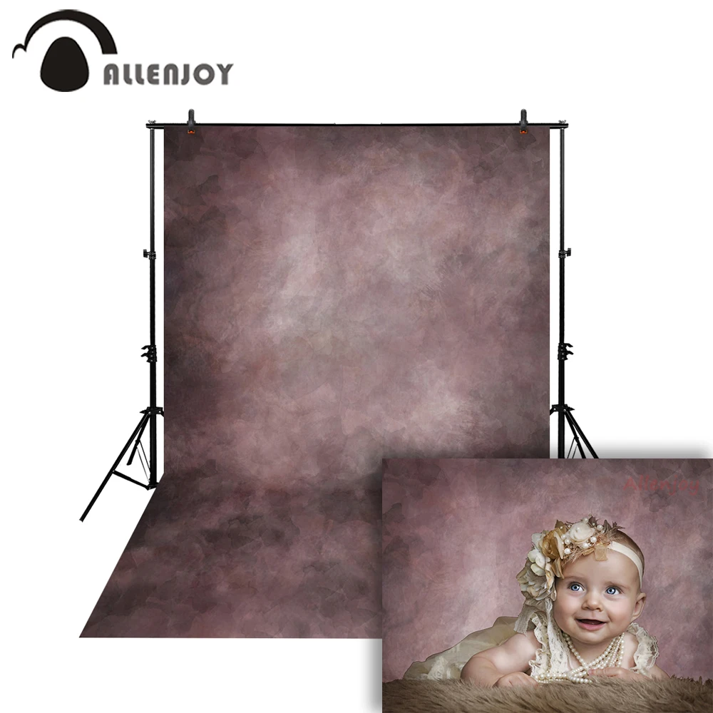 Фон для фотосъемки Allenjoy с изображением старых мастеров фиолетовый коричневый