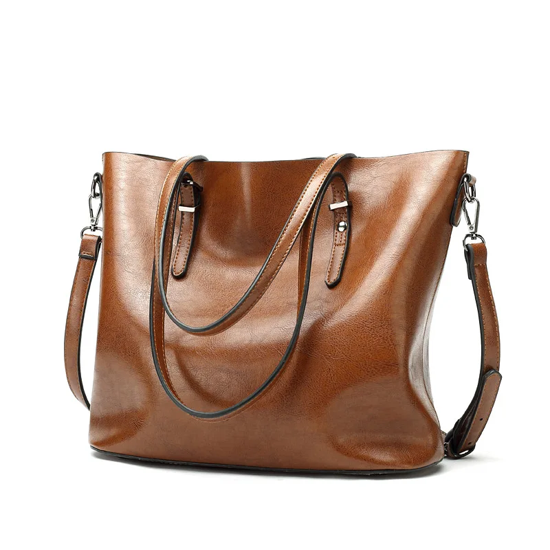 

B101 Luxury handbag ladies leather shoulder bag, female bag brand designer fashion large-capacity handbag
