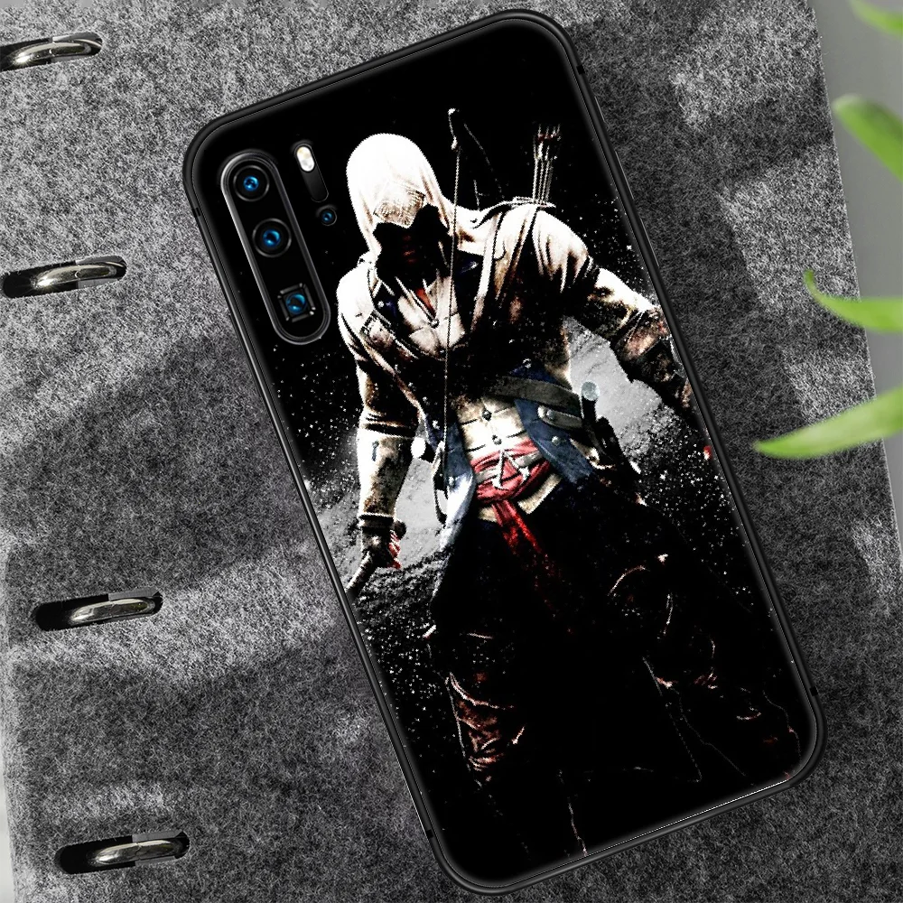 

Assassin's Creed Phone Case For Huawei P Mate 10 20 30 40 Lite Pro smart Z 2019 nova 5t black Hoesjes Fashion Bumper Silicone