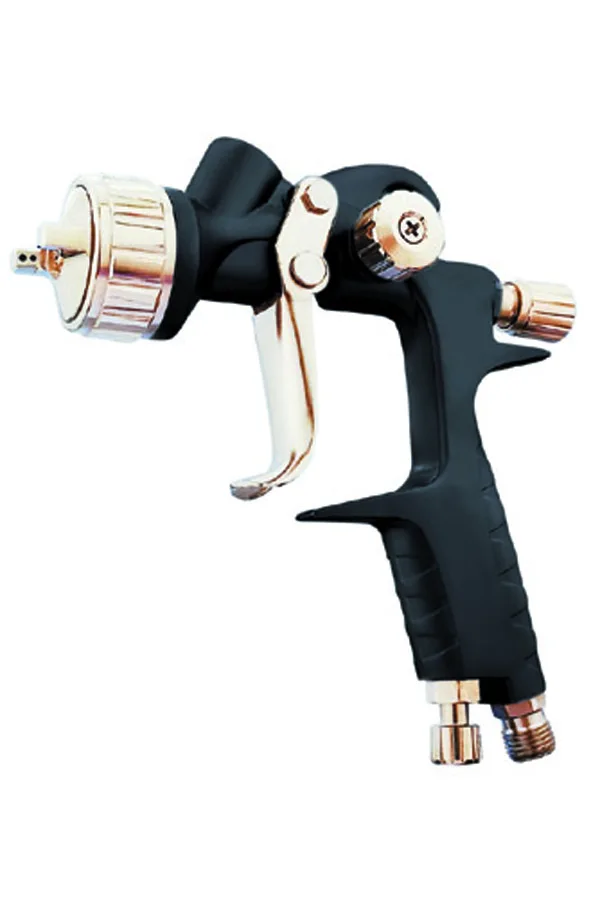 Черный Ограниченный Verer Пневматический краскопульт LVLP гравитационная подача 1 3/1