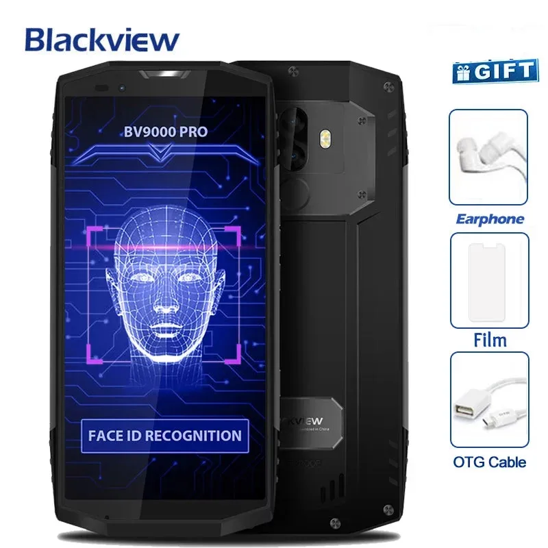 Blackview BV9000 Pro 4G мобильный телефон 18:9 5 7 &quotMTK6757 Octa Core Android 1 6 ГБ + 128 13MP