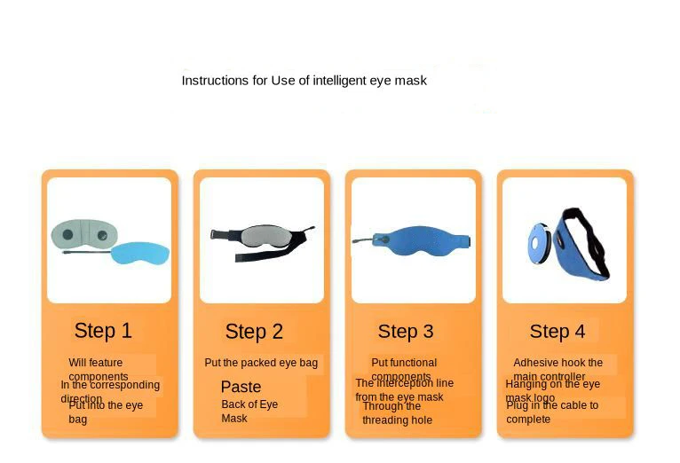 

Intelligent Eye Protection Instrument Hot Eye Massage Instrument Vision Massage Equipment Eye Massage Health Training Sleep Mask