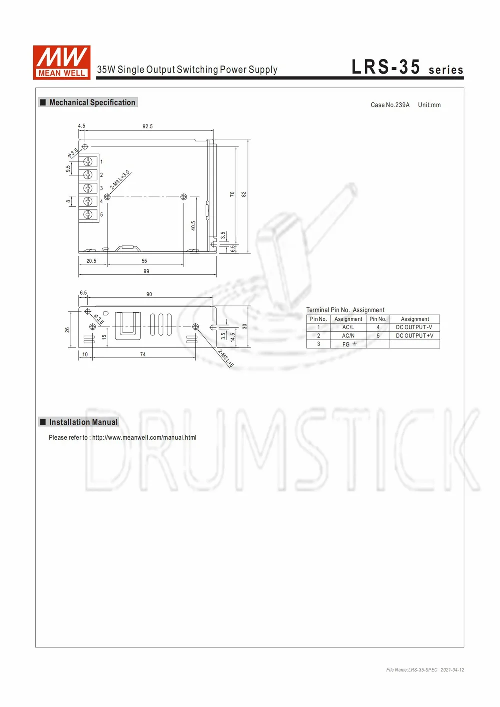 Патриотическое среднее расстояние 48 В 38 4 А импульсный источник питания с