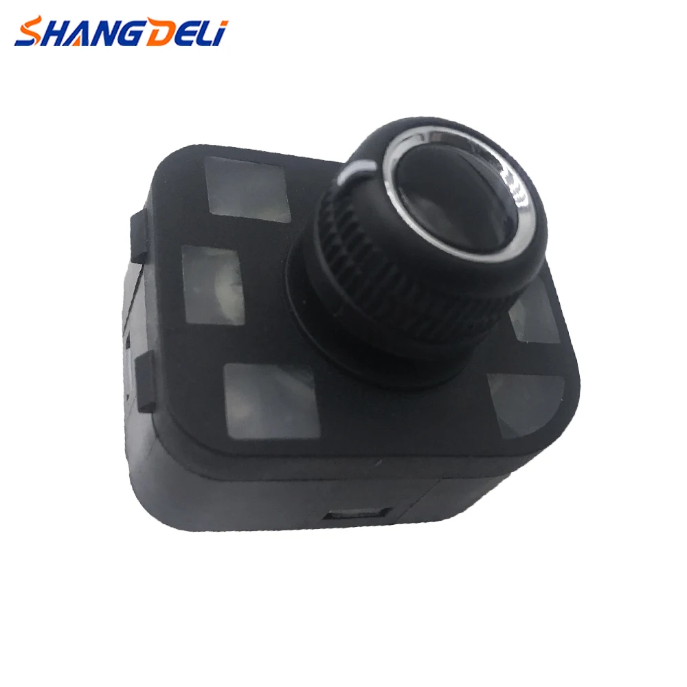 

For Audi A4 S4 A4 Allroad Quattro A5 S5 Q5 RS5 RS4 Chrome Adjust Knob Side Mirror Switch Car Parts 8RD959565 8K0959565C