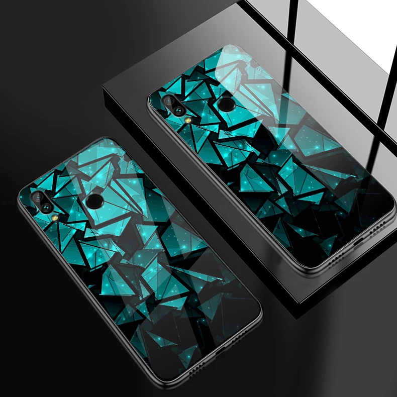 W141 Чехол для телефона для Huawei Honor 6X 7A 7C 7X 8A 8X9 облегченное закаленное стекло крышка Y6 Y9 Y7 премьер-профессионал Magic2 защиты оболочки - Цвет: W141
