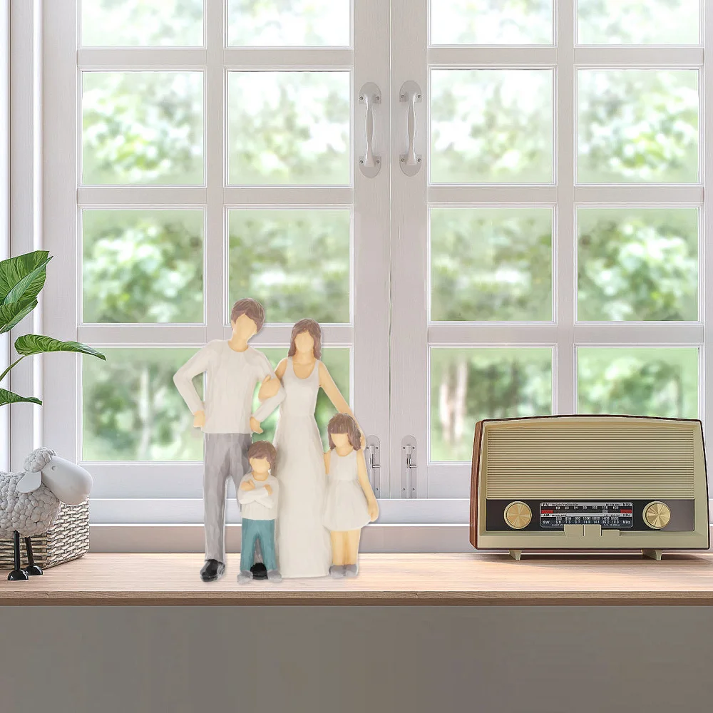 

Unique Home Statue Ornament Resin Figure Adornment Tabletop Statue Ornament