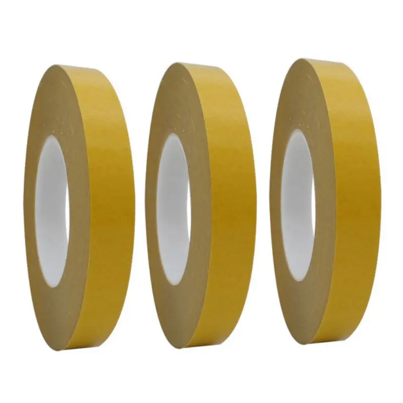 

1Roll 50m High Temperature Resistance PET Double Sided Tape No Trace Transparent Strong Double-Sided Adhesive Tape
