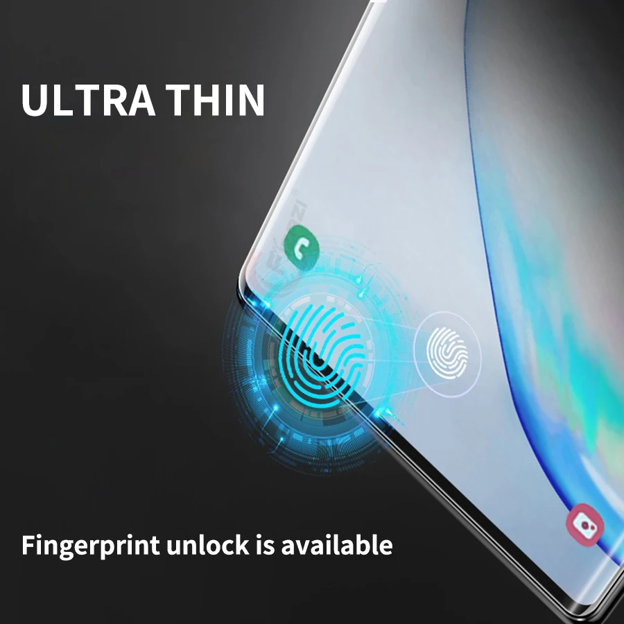 3D полное покрытие Защитная мягкая пленка для samsung Galaxy S10 S9 S8 S10e Note 10 Plus Pro 9 8 A50 A70 Гидрогелевая пленка не стекло