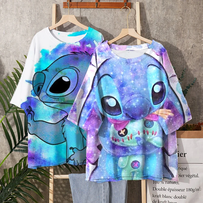 Женская летняя футболка с коротким рукавом в стиле Харадзюку |