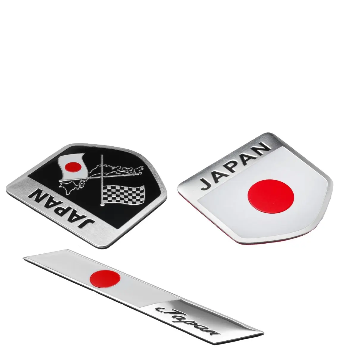 Горячая новинка алюминиевый сплав 3D Авто Наклейка Турция Швеция Греция Корея