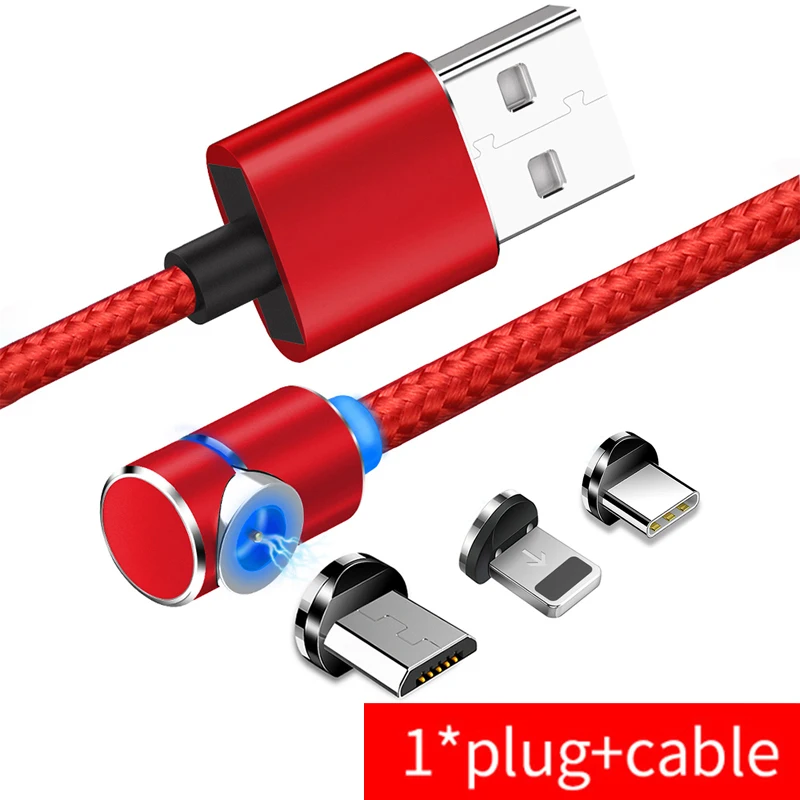 2 м Магнитный кабель Micro usb type C для быстрой зарядки iPhone samsung huawei телефона C|Кабели