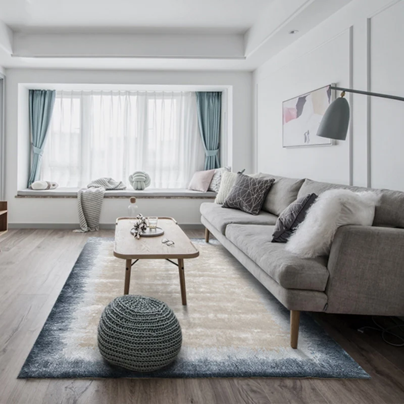 

High-end Customize Carpets For Living Room Nordic Home Carpet Bedroom Decorative Sofa Table Rug Coffee Large Modern Study Thick