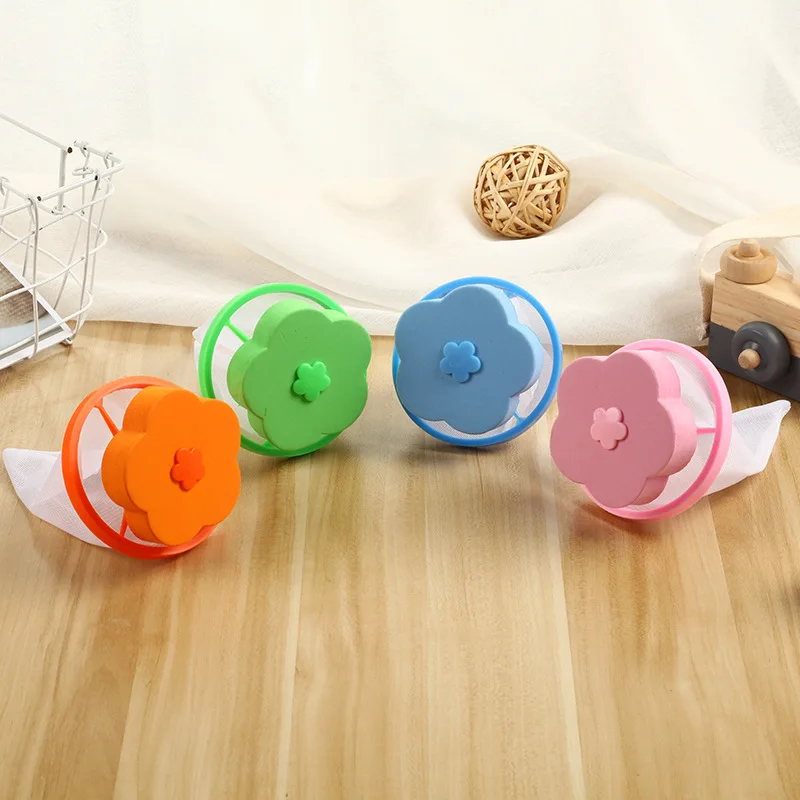 

2/4/10 PCS Washing Laundry Balls Discs Dirty Fiber Collector Filter Mesh Pouch Washing Machine Filter Clothing Fur Hair Catcher