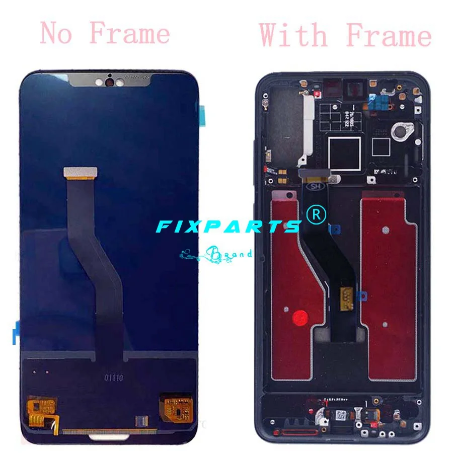TFT ЖК дисплей с рамкой для Huawei P20 Pro Сенсорный экран дигитайзер сборка CLT AL01 Plus