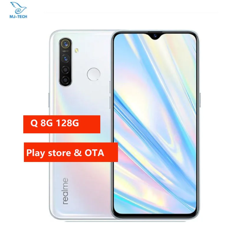 Realme Q 6 3 ''Оперативная память 8 ГБ Встроенная 128 Гб Snapdragon 712AIE Octa Core 48MP Quad Camera
